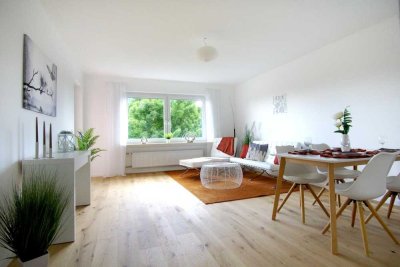 Erstbezug nach Sanierung: 3-Zimmer-Wohnung mit Balkon, Einzelgarage und Energieklasse C