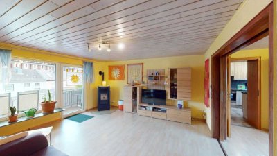 *** Große 5-Zimmerwohnung mit Balkon, Garten, Garage und Schuppen ***