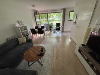 ZWISCHENMIETE 10/2025 bis 03/2026 - 2 Zimmer, EBK, Keller, TG, Garten, möbliert