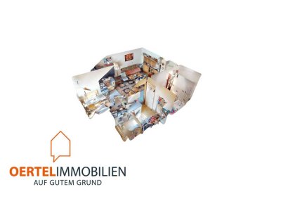 38 m2 vermietete und lichtdurchflutete Dachgeschosswohnung (KDB)