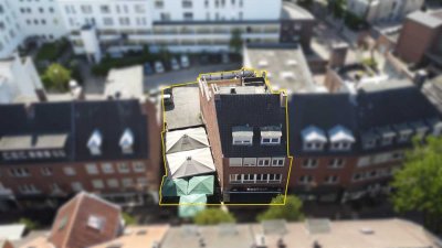 Wohn- und Geschäftshaus mit großem Biergarten in Toplage der Ravardistraße – langfristig vermietet