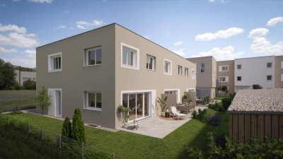 Neues Reihenhaus in Lengau: 4 Zimmer, Garten, Terrasse, Keller