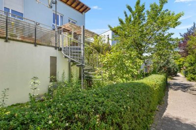 Schöne Terrassen-Wohnung mit Gartenanteil und Platz für die ganze Familie!