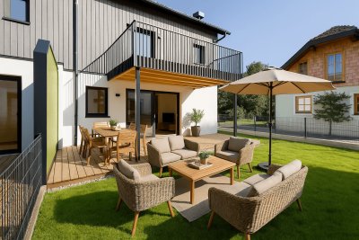 6-Zimmer Reihenhaus mit Garten