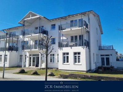 Eigentumswohnung im Ostseebad Sellin: 2 Zimmer, Balkon, große Sonnenterrasse, Stellplatz inkl.!