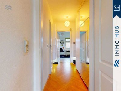 ++ Parkett, Badewanne! Gemütliches Single-Apartment im Leipziger Süden ++