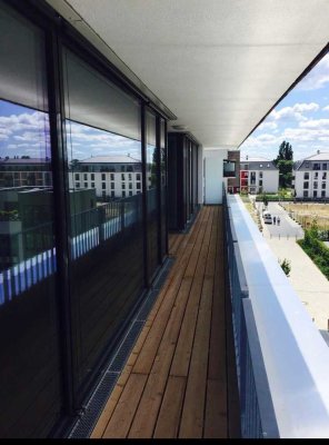 Direkt an der Dahme: 90 qm loftartige 2 Zimmer Wohnung in Grünau