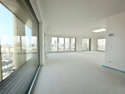 Ganz oben mit Traumblick über Wien: Penthouse mit außergewöhnlicher Architektur: Provisionsfrei direkt beim Hauptbahnhof
