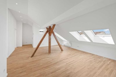 Exklusive 2-Zimmer-Dachgeschosswohnung - hochwertig ausgebaut & sofort bezugsbereit