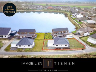 Einziehen, durchatmen, See genießen: energieeffizienter, bezugsfertiger Neubaubungalow in Herzlake!