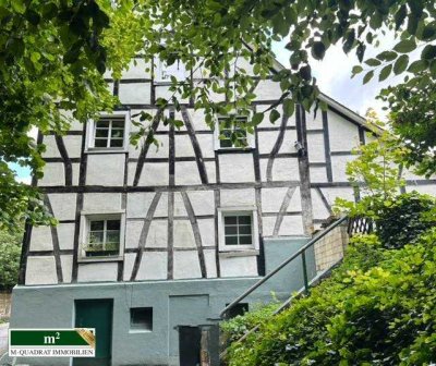 Fachwerkhaus im Dornröschenschlaf sucht Prinzen, der es zu neuem Leben erweckt