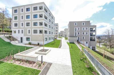 Wohnen über den Dächern von Aalen in 3 Zi.-Wohnung mit Loggia