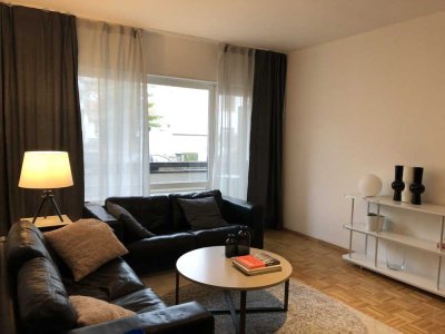 Stilvolle möblierte 2-Zimmer Wohnung mit Balkon in Frankfurt-Preungesheim