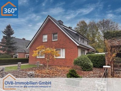Modernisiertes Einfamilienhaus mit gepflegtem Grundstück und Garage