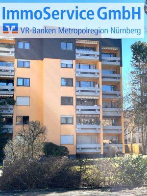 NÜRNBERG NORD: 2-Zimmer-ETW mit Stellplatz, Loggia und Aufzug