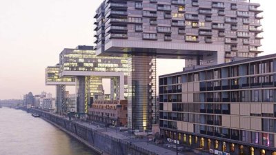 Vollmöblierte Luxuswohnung mit Rheinblick