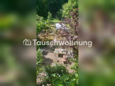 Tauschwohnung: Haus vorne Stadt/ hinten Dorf