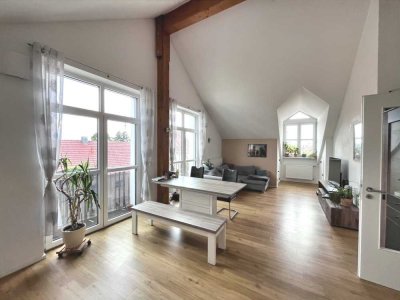 Zur Miete: moderne 2-Zimmer-Dachgeschosswohnung in Sünching