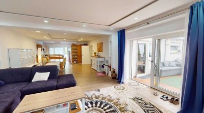 *Exklusive 5-Zimmer-Wohnung mit Kamin und Terrasse in Speyer -Süd