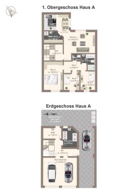 Moderne 4,5 Zimmer Neubauwohnung als Erstbezug