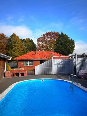 Traumhaftes Einfamilienhaus mit Outdoor-Pool in Oldendorf!