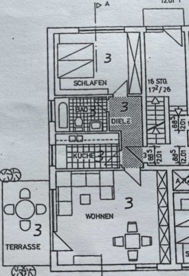 Ansprechende und vollst. renovierte 2,5-Zimmer-EG-Wohnung mit geh. Ausstattung mit EBK