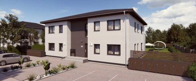 Für Investoren !! Mehrfamilienhaus mit vier moderne Wohnungen als Ausbauhaus mit allen Materialeien