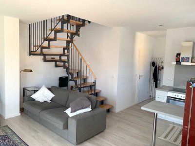 Gemütliche und helle Neubauwohnung über 2 Etagen mit hochwertiger Ausstattung und Einbauküche