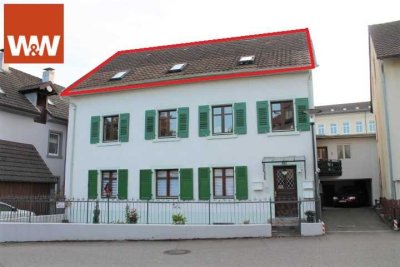 Heimelige 3-Zimmer-Dachgeschosswohnung im Zentrum von Bad Säckingen