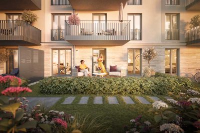 FRÜHLINGS-SPECIAL: Sonnige 3-Zimmer-Wohnung mit smartem Grundriss und Terrasse