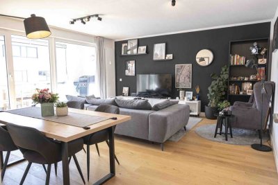 Exklusive 3-Zimmer-Wohnung mit 3 Balkonen, 89,31 m², im Citypark Karlsruhe