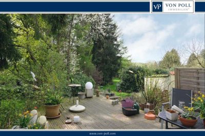 Rarität: Terrassenwohnung mit Gartenanteil in ruhigem Zweifamilienhaus