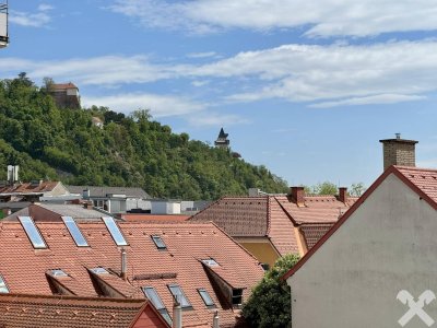 Großzügige Stadtwohnung in Graz-Lend mit Schloßbergblick