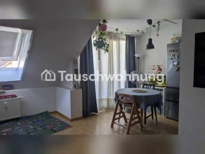 Tauschwohnung: Tausche Zwei‑ZimmerWohnung gegen eine Drei‑ZimmerWohnung