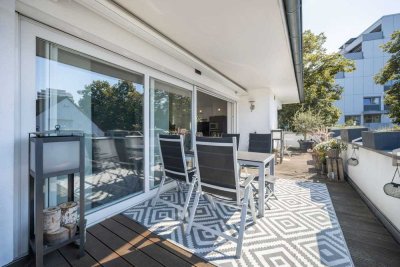 Stilvoll residieren: Außergewöhnliche Maisonette Wohnung in KA-Durlach