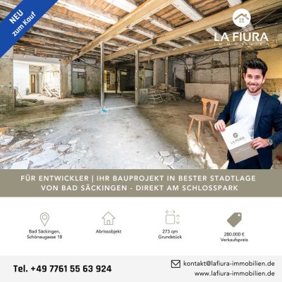Für Entwickler | Investitionsobjekt im Herzen von Bad Säckingen | direkt am Schlosspark