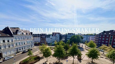 ***IDEAL für STADTLIEBHABER** *DACHGESCHOSS-WHG. mit AUFZUG u. GARAGE am SCHILLERPLATZ***
