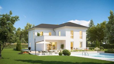**Ihre exklusive Stadt-Villa KFW40+ inkl. PV-Anlage + Grundstück**