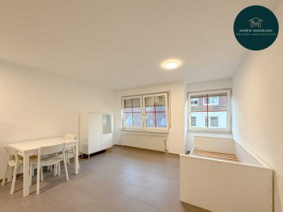 **Helle möblierte 1-Zimmer-Wohnung in Ludwigsburg – mit Einbauküche und Duplex-Stellplatz