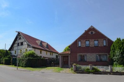 *NEUER PREIS* Wohnhaus +  Wohn- & Geschäftshaus auf Traumgrundstück in Bretleben