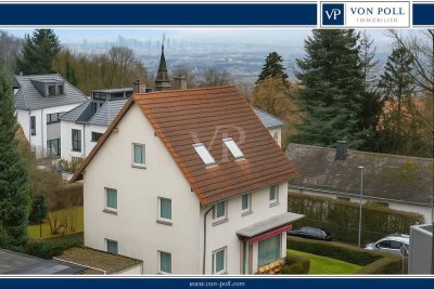 Zweifamilienhaus mit Weitblick – exklusives Panorama bis zur Skyline