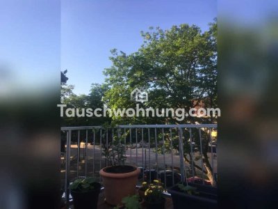 Tauschwohnung: 2-Zimmerwohnung mit Dachterasse