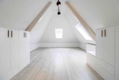 Lichtdurchflutete 3-Zimmer-Maisonette-Wohnung mit großem Balkon und Garage in ruhiger Lage