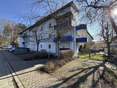 Großzügiges 1-Zimmer-Appartment mit großer Terrasse in ruhiger Lage von Karlsfeld!
