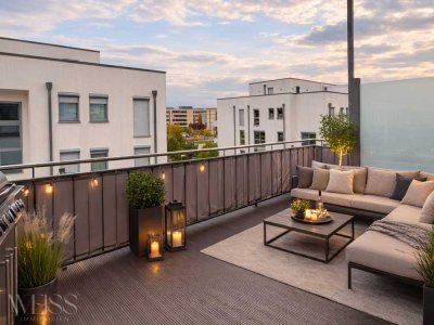 Exklusives Penthouse auf einer Ebene in Rheinnähe – nahe Deutz & Innenstadt
