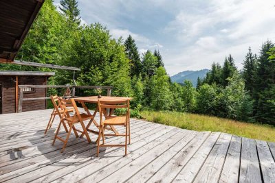 Idyllisch gelegene Berghütte im Suttengebiet, Rottach-Egern