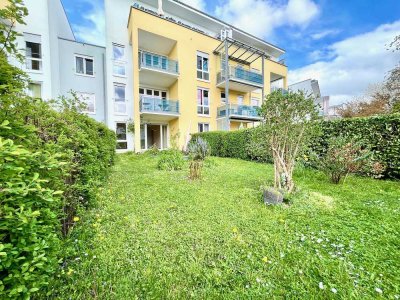 Einzigartige Gartenwohnung in sonniger Feldrandlage -
hell und zeitlos - ziehen Sie einfach ein!