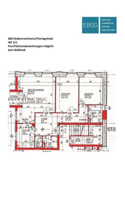 3-Zimmerwohnung im 1.OG mit Loggia