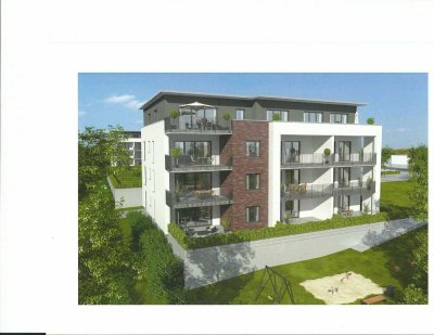 attraktive 2,5-Zimmer-EG-Wohnung mit großer überdachter Terrasse für maximal 2 Personen