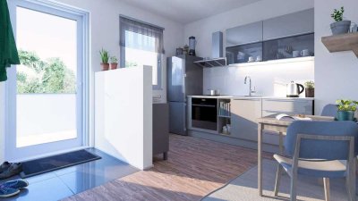 Bezugsfertig ab ca. Mitte 2027 - 43 m² Lieblingsplatz mit großem Balkon in Nürnberg Gebersdorf